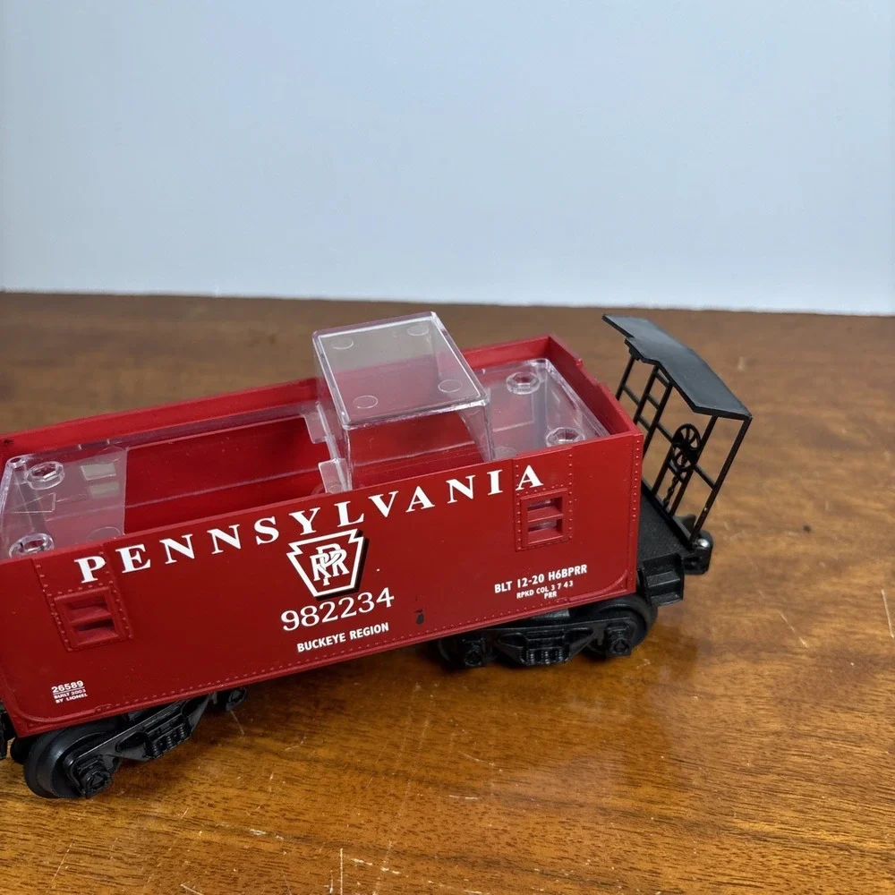 Lionel 6-31936 Red Caboose Car Train Pennsylvania Flyer‎ 982234 26589 2004